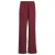Anytime wide leg broek met zijstreep bordeaux/lila