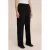 WE Fashion straight fit pantalon zwart