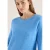 Cecil Dames Zachte trui in effen kleur in Blauw