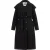 Dreimaster Trenchcoat Dames zwart