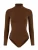 C&City Shirt body  donkerbruin