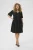 Jersey jurk Regular fit black