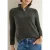 Cecil Dames Verengaren shirt met tape in Groen