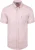 State of Art Short Sleeve Shirt Faux Stripe Burgundy