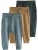 Next Broek  navy / karamel / spar