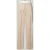 CAMBIO Wide leg linnen broek met bandplooien, model ‘ANNY’