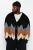 TRENDYOL MAN Heren Zwart Ruitpatroon Lang Oversized Grote maten Vesten
