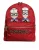 Rode #DGFAMILY VULCANO Versierde Rugzak Tasche