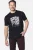 Jan Vanderstorm T-shirt RANSTEIN Plus Size met printopdruk zwart