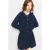 Mango Kids korte A-lijn rok met studs – marineblauw