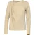 Smashed Lemon Glittertop met asymmetrische drapering |
