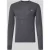 MCNEAL Slim fit gebreide pullover van pure wol met labelstitching