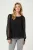 Cream Blouse ‘CR Valerie’  zwart
