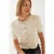 Crop Cardigan met Accessoire Detail