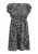 faina Jurk  grijs / zwart