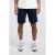 America Today regular sweatshort blauw