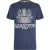 Aquascutum Heren Schild Logo Crew Neck T-shirt (Marineblauw/Wit)