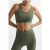Reiss Theia-performance Sports Bra Green