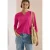 Shirt met 3/4-mouwen, split in de hals en elastische zoom