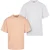 Urban Classics Heren-t-shirt lang (set van 2)