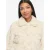 VILA imitatiebont faux fur jas – ecru