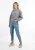 Dreimaster Sweatshirt takelage Dames grijs melange