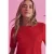 Street One Dames Shirt met boothals in Rood
