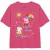 Peppa Pig Meisjes T-shirt regenachtige dag (Fuchsia)