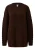 QS Oversized trui  donkerbruin