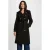 Morgan trenchcoat met ceintuur – zwart