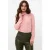 EsQualo Sweater Fancy Detail Shldr Basic Knit Blush