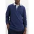 Ecoalf Perialf Long Sleeve Polo Blue Indigo