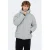 ONLY & SONS gewatteerde jas grijs