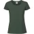Fruit of the Loom Dames/Dames Iconic 190 T-Shirt (Fles groen)