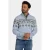 New Zealand Auckland regular fit noorse trui met print – lichtblauw