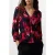 French Connection Foliage Chiara Balloon Slv Top Blackout Multi