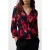 French Connection Foliage Chiara Balloon Slv Top Blackout Multi