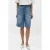 OBJECT wide leg regular waist short light blue denim
