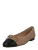 STEVE MADDEN Ballerina ‘ELLISON’  sand / zwart