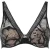 Chantelle Co Bra Tshirt Plunge Spacer Black