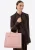 Wittchen Dames 13″ Laptoptas in Imitatieleer Roze