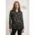 Abstracte Print Overhemd met Knopen