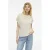 VILA asymmetrische top top ecru