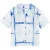 Kings Of Indigo Athalie Short Sleeve Shibori Natural Indigo