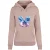 Dames Hoodie Miss Tee Chromed Butterfly