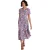 Mountain Warehouse Dames Sardinië Bloemen UV Laagjes Jurk (Multikleur)