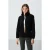 Dames Pluche Rits-Voorkant Sweatshirt