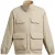 Under Armour Softshell-jas voor heren met borstzak en relaxte pasvorm (Bruin)