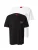 HUGO Shirt ‘Dugopak’  rood / zwart / wit