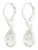 DKNY Oorbellen  zilver / transparant